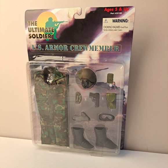 The Ultimate Soldier US Armor Crewmember Uniform Set by 21st Century Toys - Picture 1 of 9
